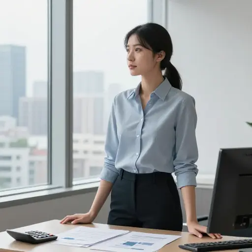 她决定冒险，开始自己的生意。