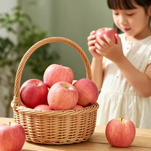 你能把篮子里的苹果数加起来吗？