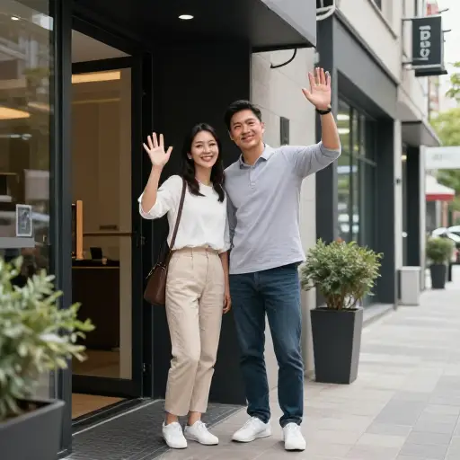 如果你在城里，应该来拜访我们。