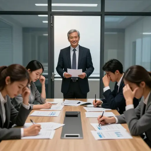 项目快要失败了，就在所有希望似乎都已破灭之时，我们的高级经理带着新策略来解围了。