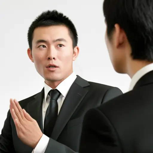 他给了我一条建议。