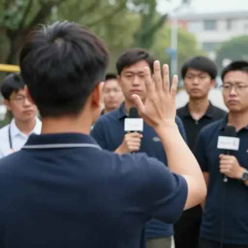 他拒绝了反复提出的采访请求。