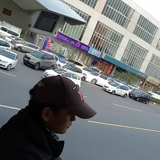 监控摄像头拍到了嫌疑犯的脸。