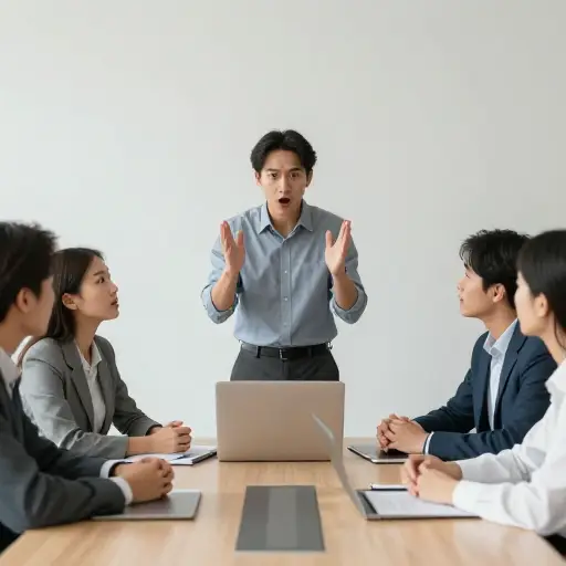 由于一些意外的不当行为，会议不得不提前结束。