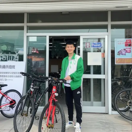 我昨天买了一辆新自行车。
