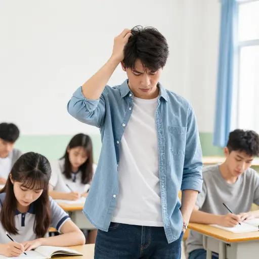 我感觉自己像个白痴。
