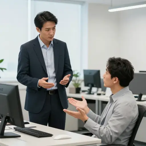 他问我预算的事，但我完全不知道。