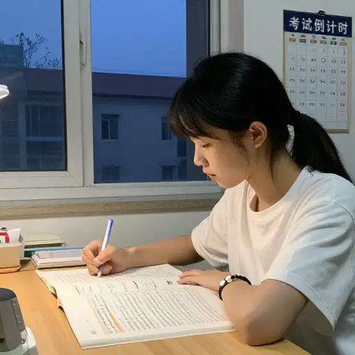 她吸取了教训，再也不会在考试前出去了。