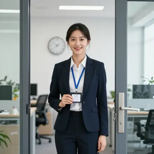 她找到了一份有固定工作时间的稳定白班工作。