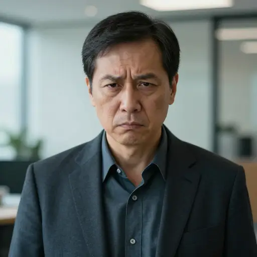 他严峻的表情暗示了坏消息。