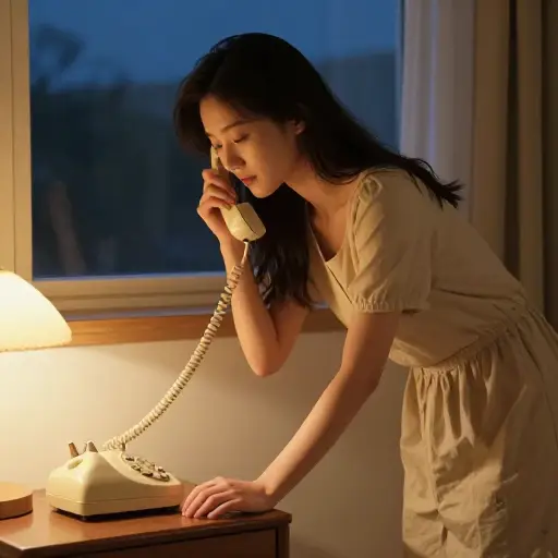 我今晚必须给妈妈打个电话。