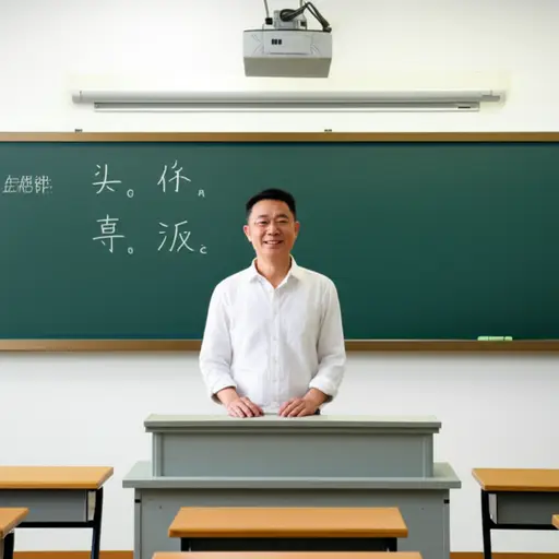 本森先生是我们学校的英语老师。