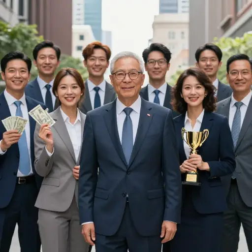许多人将成功与财富联系起来。
