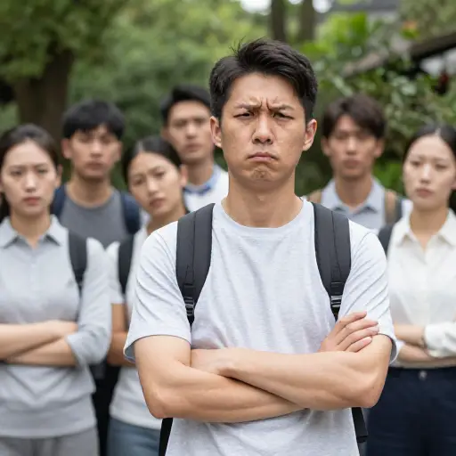 我们的导游在整个旅行中出奇地脾气暴躁且不乐于助人。