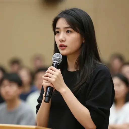 她性格强烈，充满了深刻的信念和激情。