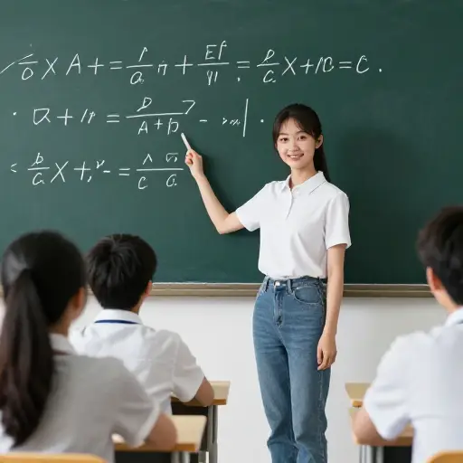 她是一个异常有天赋的学生。