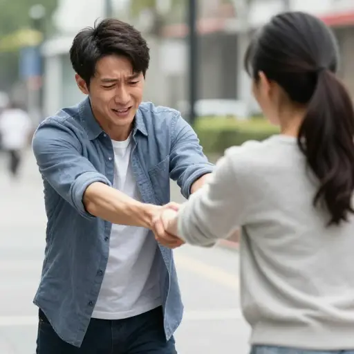 他恳求她回来。