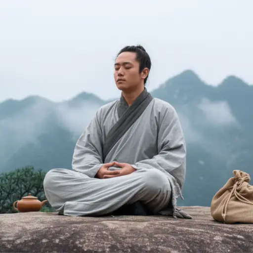 他选择放弃世俗的享乐，专注于精神修行。