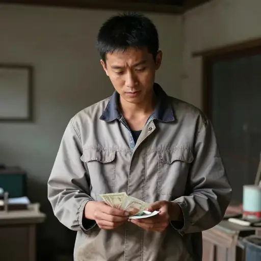 你在那个职业中挣钱很少。
