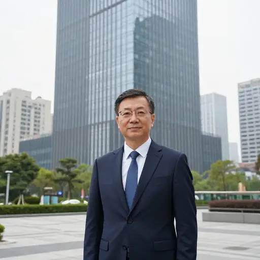 我爸爸在一家大公司工作。