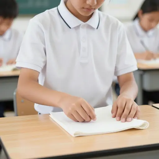 她是一名负责任的学生。