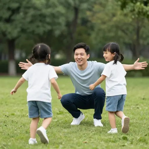 我确定他爱他的孩子们。