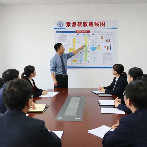 我们应该排练紧急程序，以确保每个人都知道该做什么。
