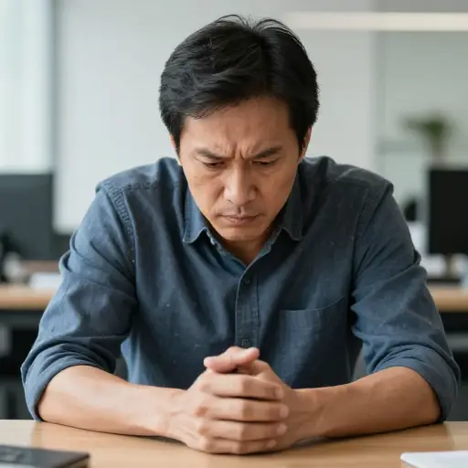 他在他的过去一事上不诚实。
