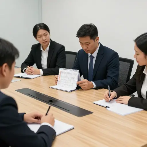 我们应该为下一次会议确定一个时间吗？