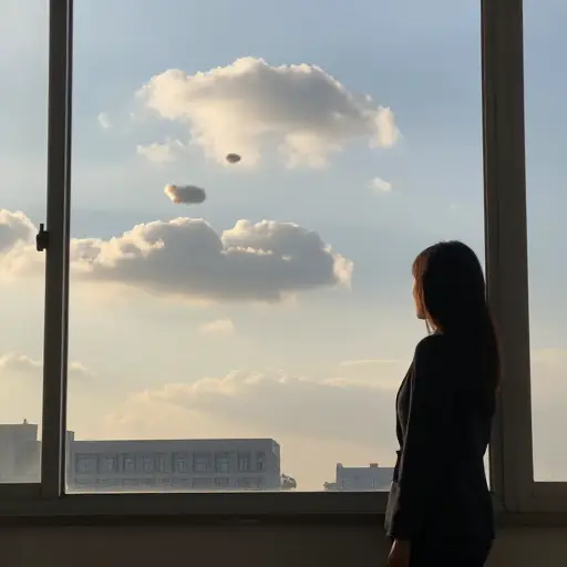 天气预报说下午可能下雨。