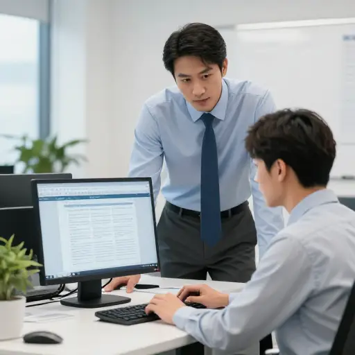 他问我是否已经完成了报告。