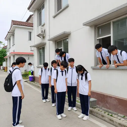 首先，应向附近所有生活被一些行为不端的学生打扰的居民道歉。