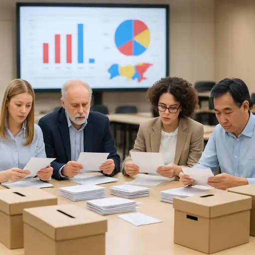 首批选举结果已经开始传来。