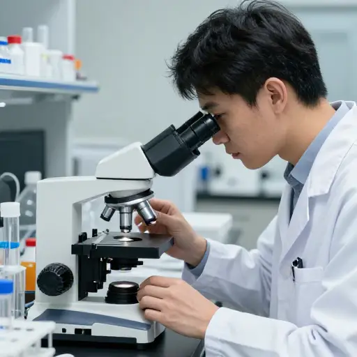 科学家可以分析DNA来识别遗传疾病。