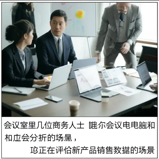 公司正在评估新产品的市场表现。