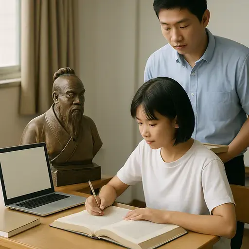 许多亚洲国家的教育体系仍然深受孔子思想的影响。